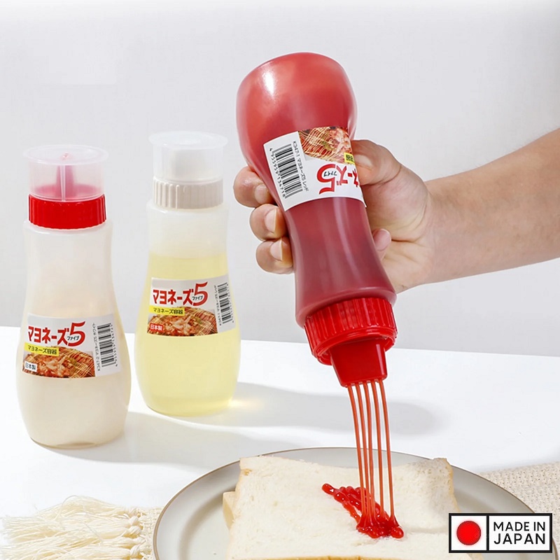 Chai đựng nước sốt Nakaya 380ml - Hàng nội địa Nhật Bản nhập khẩu chính hãng