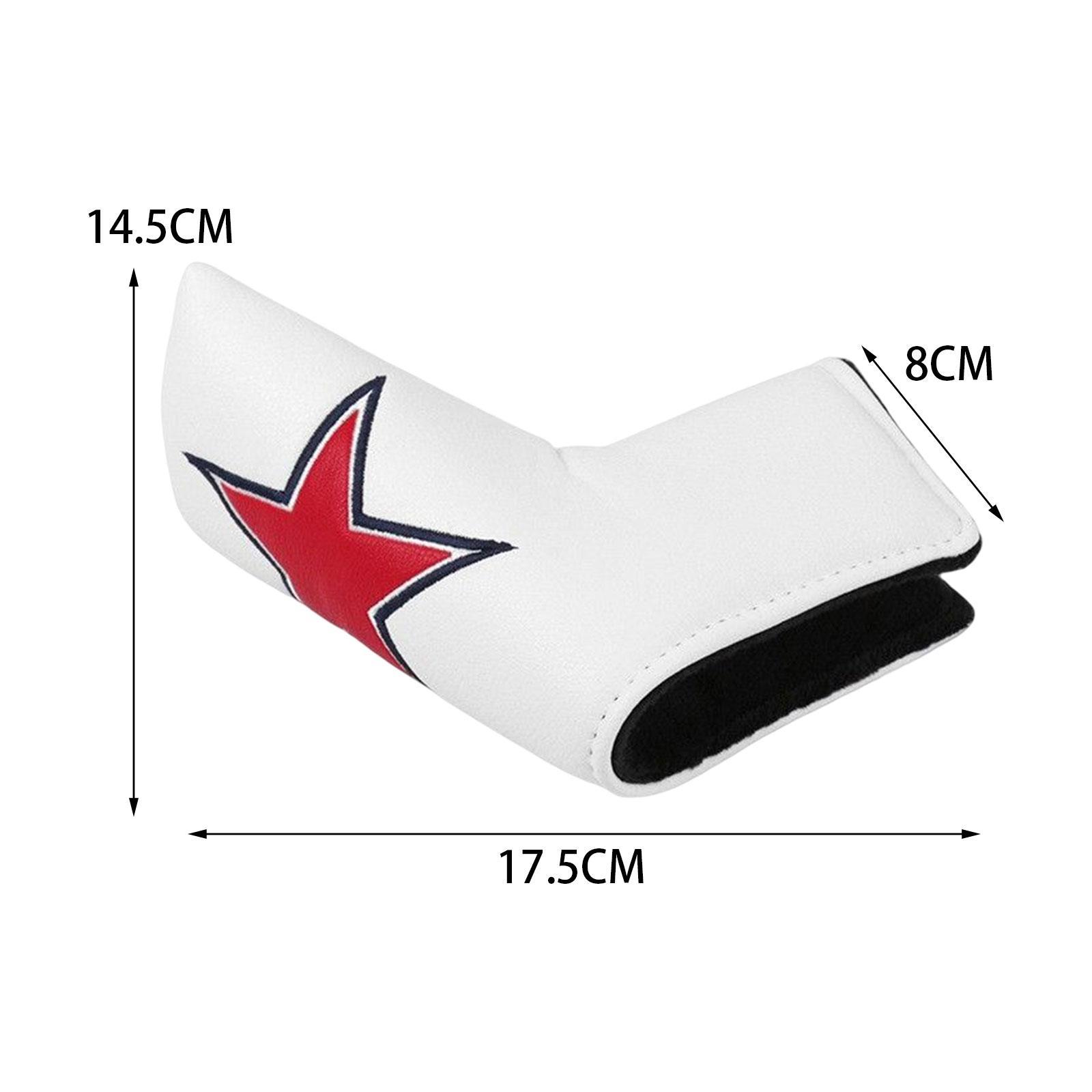 Golf Blade Putter Cover Headcover Protector Golf Club Head Cover for Golfer