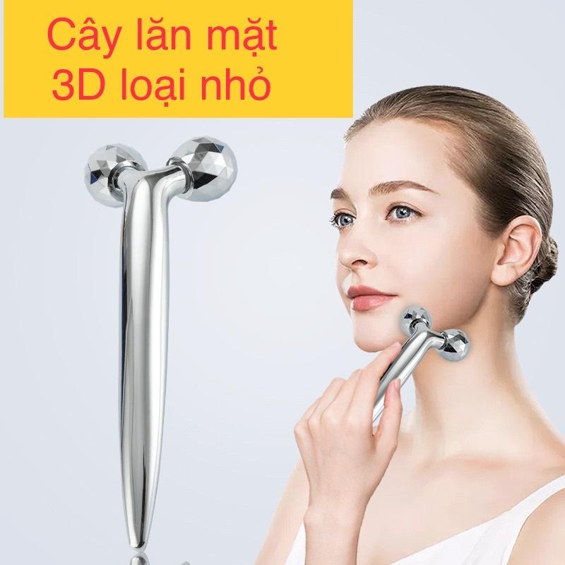 Con lăn mặt 3D loại nhỏ dùng cực phê- mát xa mặt loại nhỏ