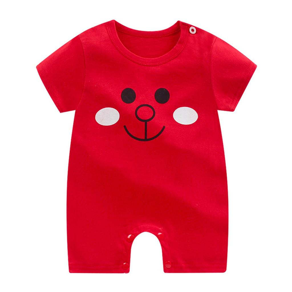 Body đùi cho bé trai gái sơ sinh bodysuit cho bé quần áo sơ sinh cộc tay in hình Cực Yêu hàng QC loại 1 (3-12kg) - BDC07