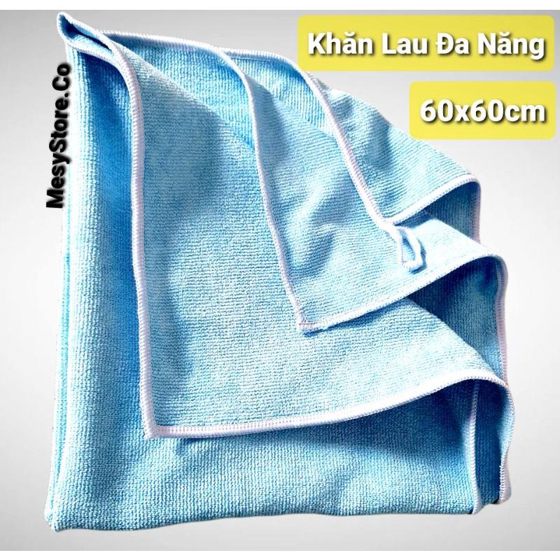 Khăn Lau Đa Năng 60x60 Mềm Mịn Thấm Hút Tốt Lau Tay Lau Bếp, Ô Tô, Xe Máy