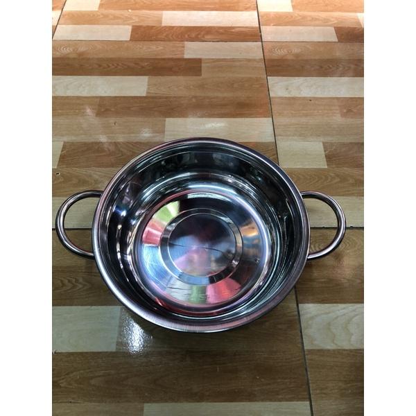 Nồi nấu lẩu 22cm 24cm inox dày 304 nồi nấu súp