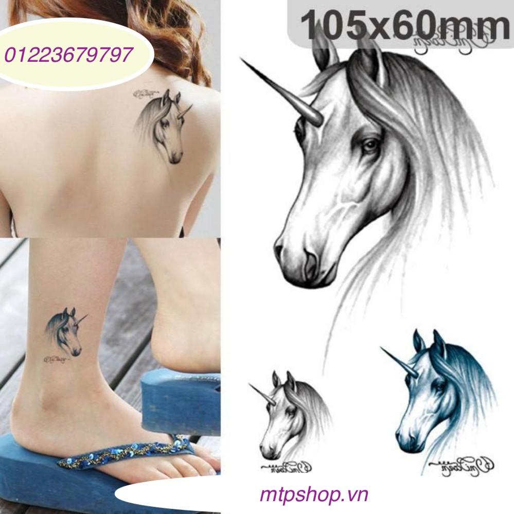 Hình xăm dán noel dể thương cute 10x6cm