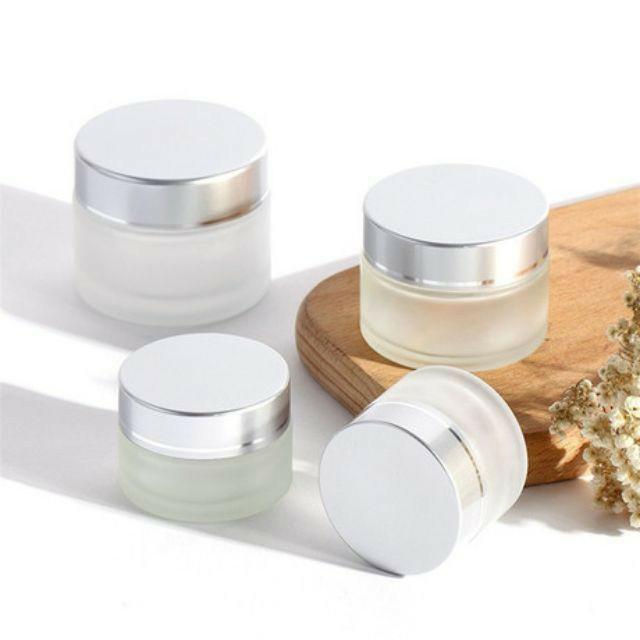 Hũ chiết thủy tinh chiết kem mỹ phẩm