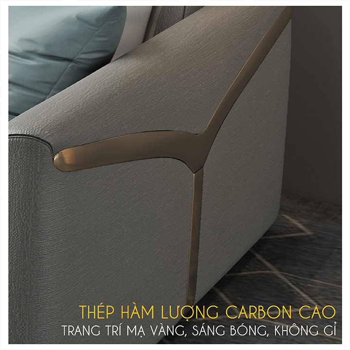 Giường Sofa Vải Sợi Nano Cao Cấp - Ghế Sofa Giường Đa Năng Có Ngăn Chứa Đồ,Vải Sợi Nano Cao Cấp , Chuyển Đổi Từ Ghế Sang Giường Tiện Lợi , Tiết Kiệm Không Gian