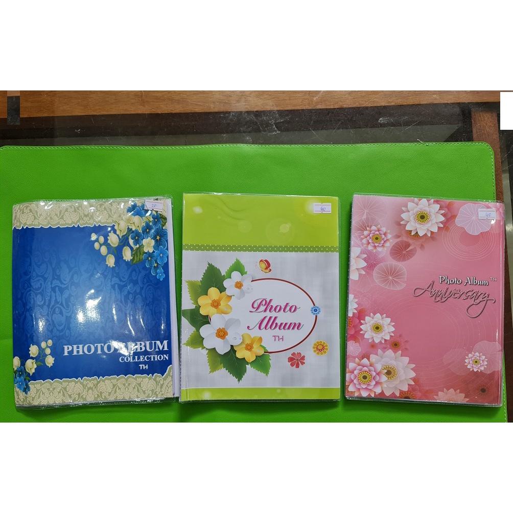 Album ảnh 15 x 21 cm 20 ảnh bìa nhựa dẻo 1 ô, nhiều màu đẹp, Photo album TH