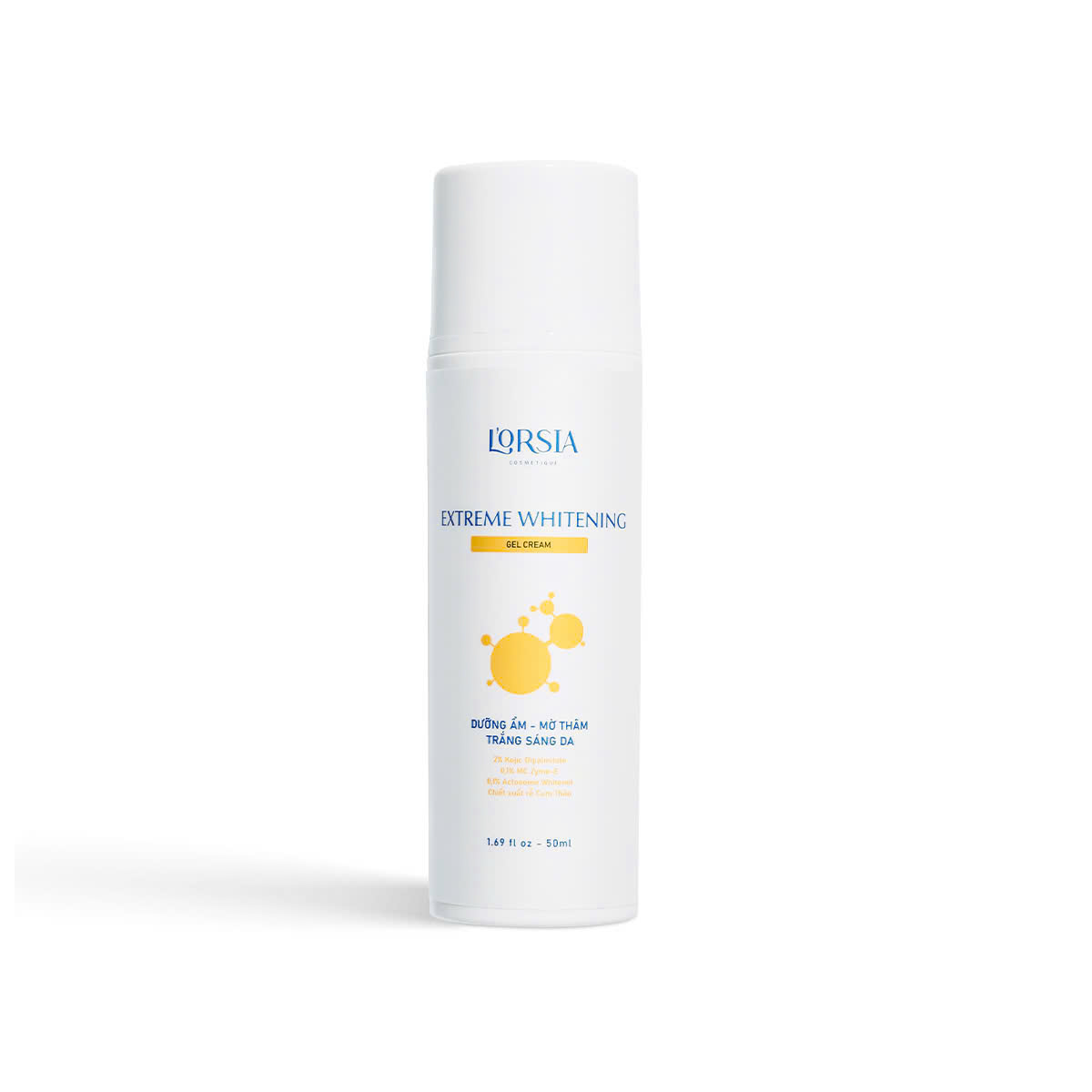 Gel dưỡng ẩm L’orsia mờ thâm sạm, trắng sáng da Actosome Whitenol 50ml