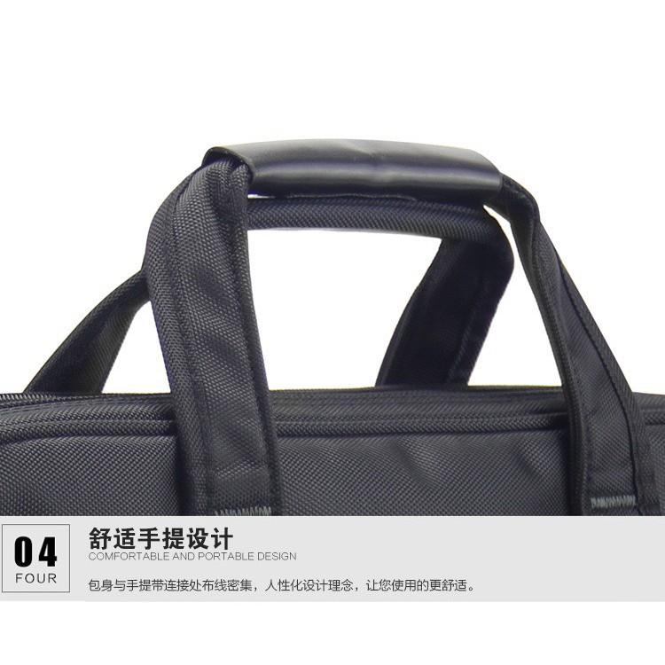 Túi xách cặp công sở đựng laptop 14nch YAJIE T07 mã 3262# 39x30x10cm(Đen)