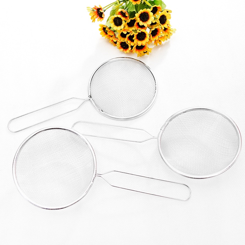 Dụng cụ ray, lọc, vớt thực phẩm cán dài loại nhỏ 10cm - Hàng chính hãng
