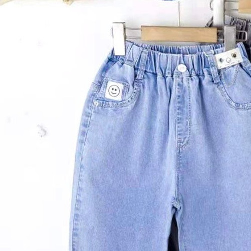 Quần jeans ngố trái tim bé gá 9-16 tuổi