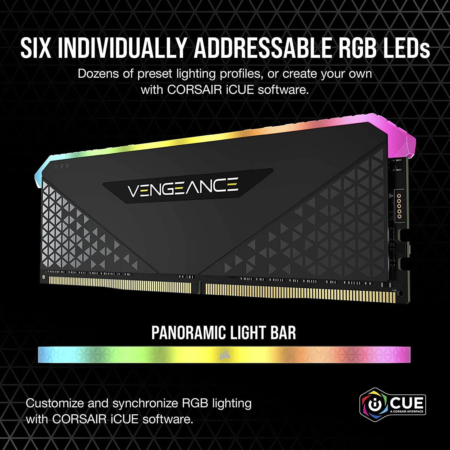 Ram Corsair 16GB LED RGB DDR4 3200MHz - Hàng chính hãng Vĩnh Xuân phân phối
