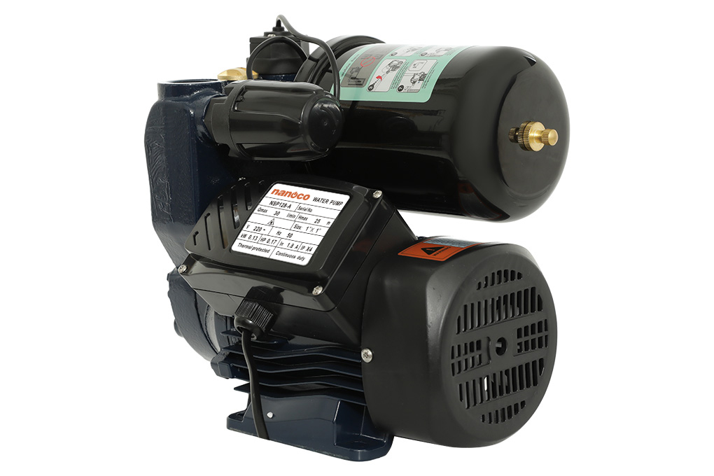 MÁY BƠM NƯỚC NÓNG TĂNG ÁP ĐIỆN TỬ NANOCO NSP128-A 128W- HÀNG CHÍNH HÃNG