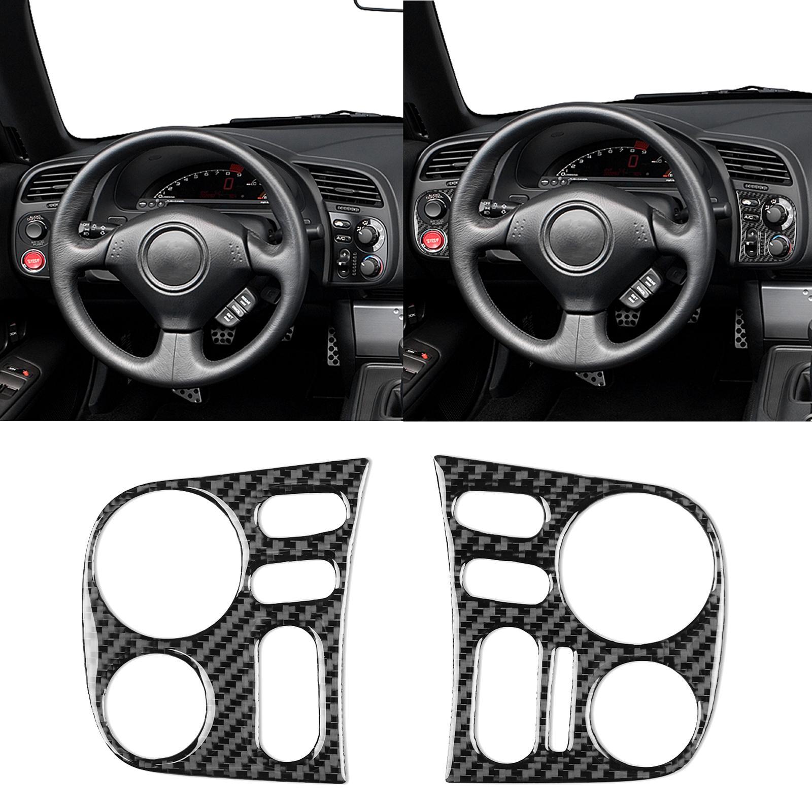 2Pcs Driver Side Dashboard Frame  Dashboard Sticker for