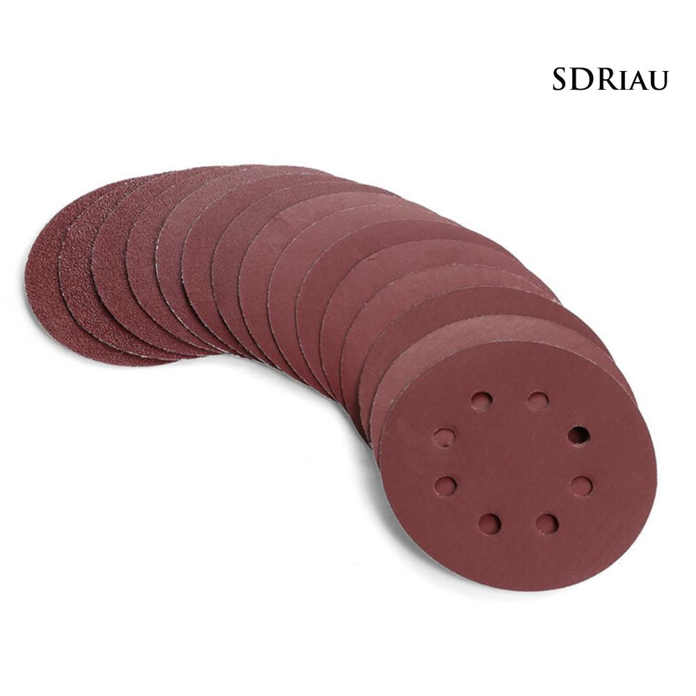 Set 10 Đĩa Chà Nhám 8 Lỗ Tiện Dụng