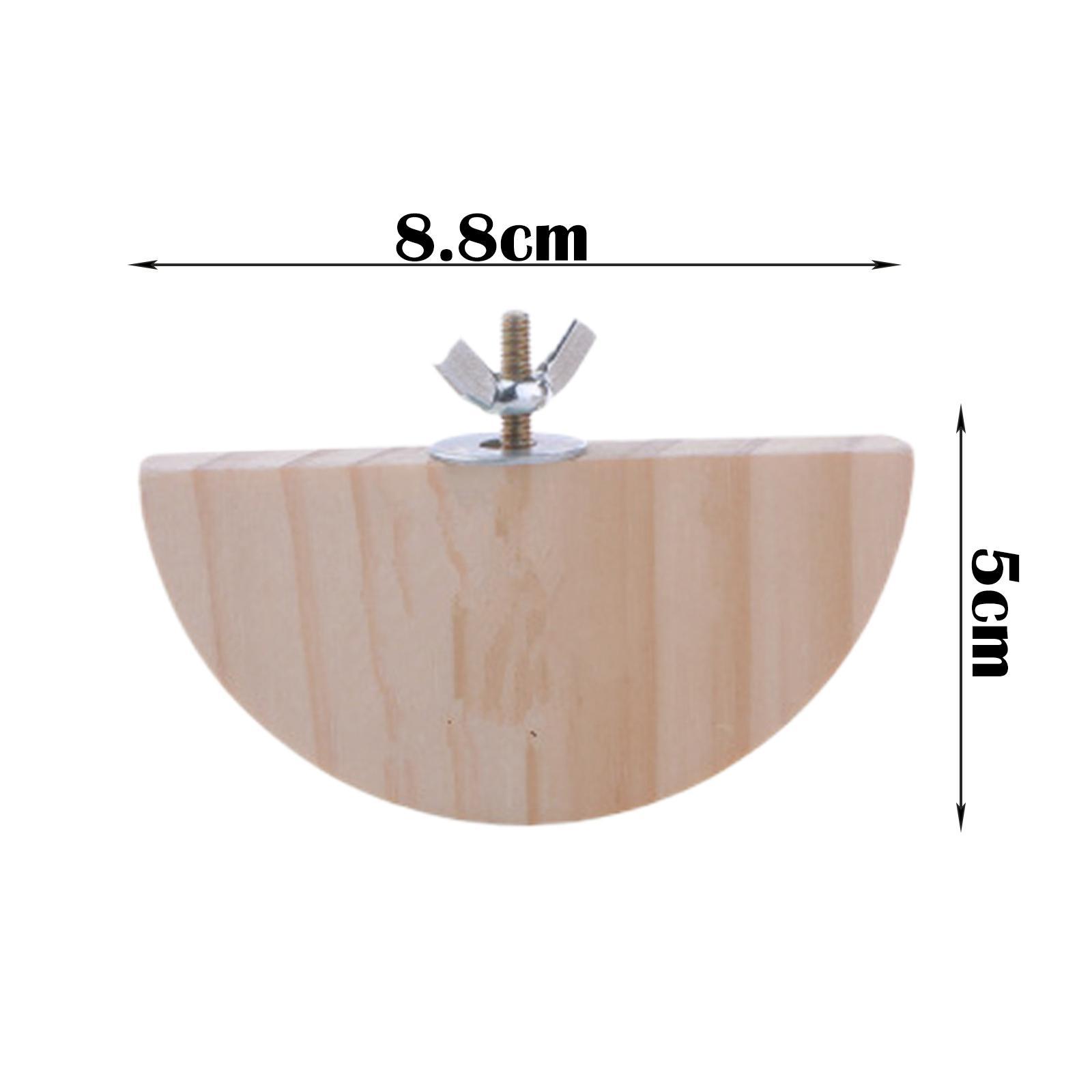 Bird Perch Stand Parrot Platform Board Toy Playground for Cockatiels Budgies