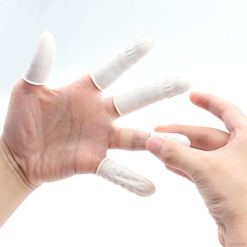 Bộ bao bọc ngón tay bảo vệ dùng 1 lần bằng latex