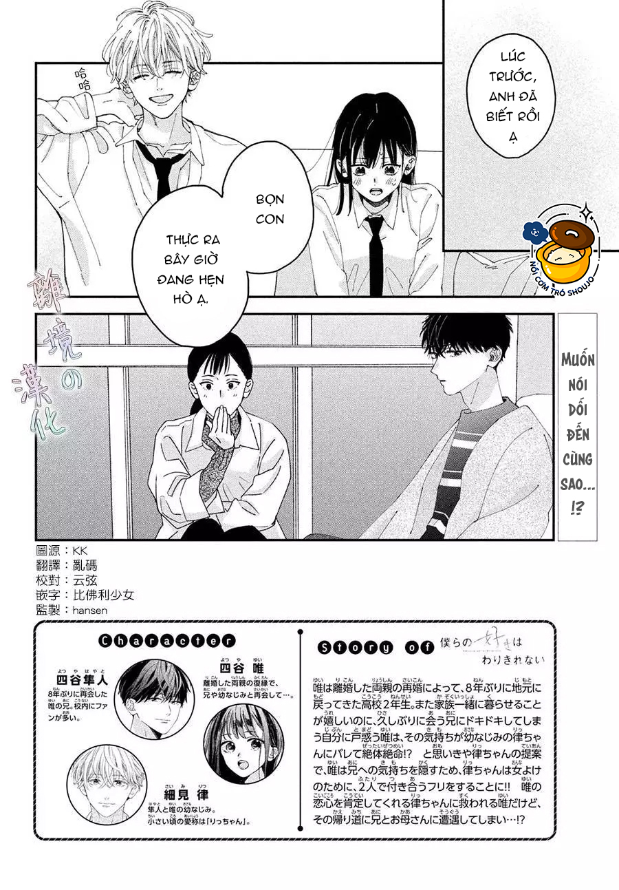 chuyện tình của chúng ta thật khó phân biệt ranh giới chapter 4.1 2