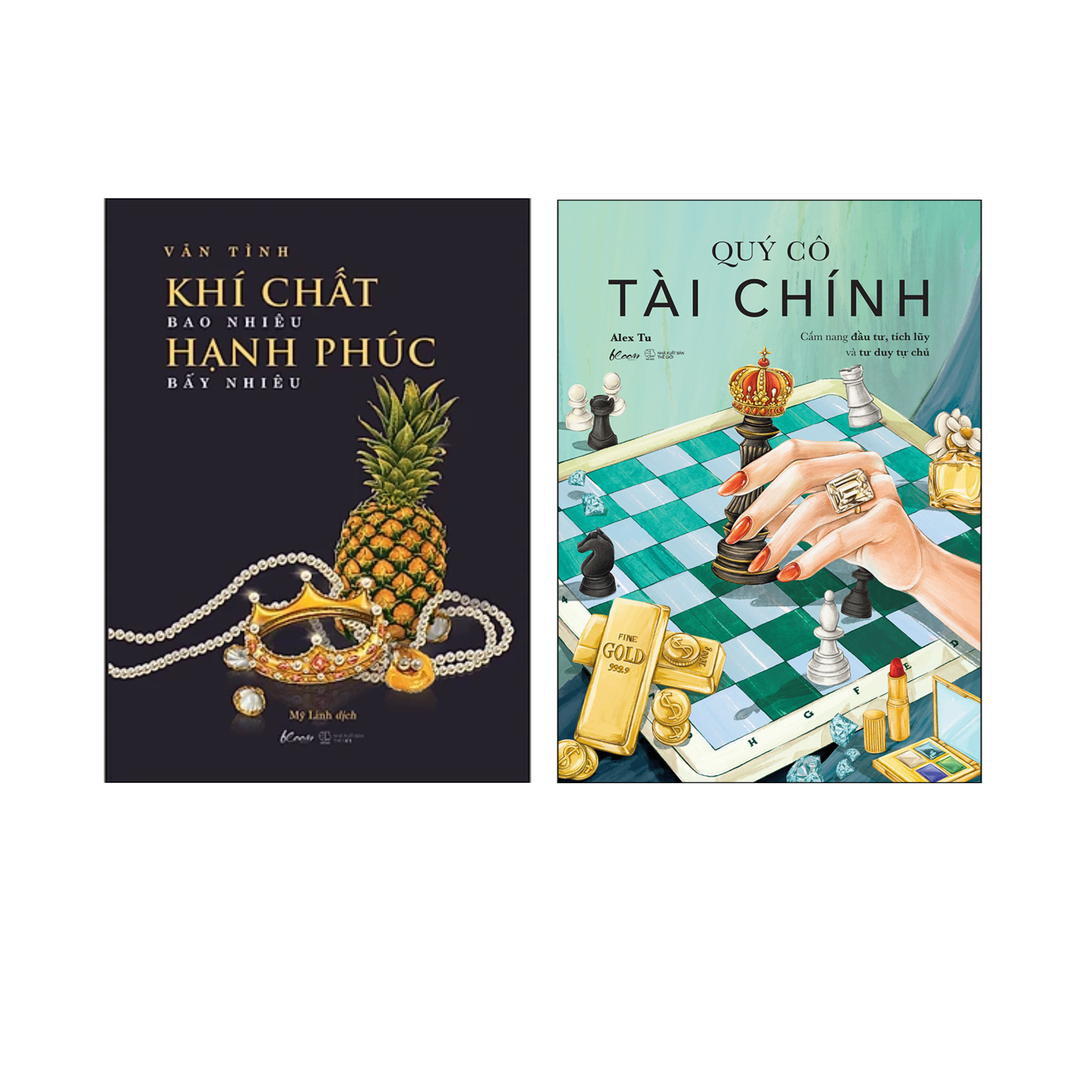 Combo 2Q Sách Kĩ Năng : Quý Cô Tài Chính + Khí Chất Bao Nhiêu, Hạnh Phúc Bấy Nhiêu