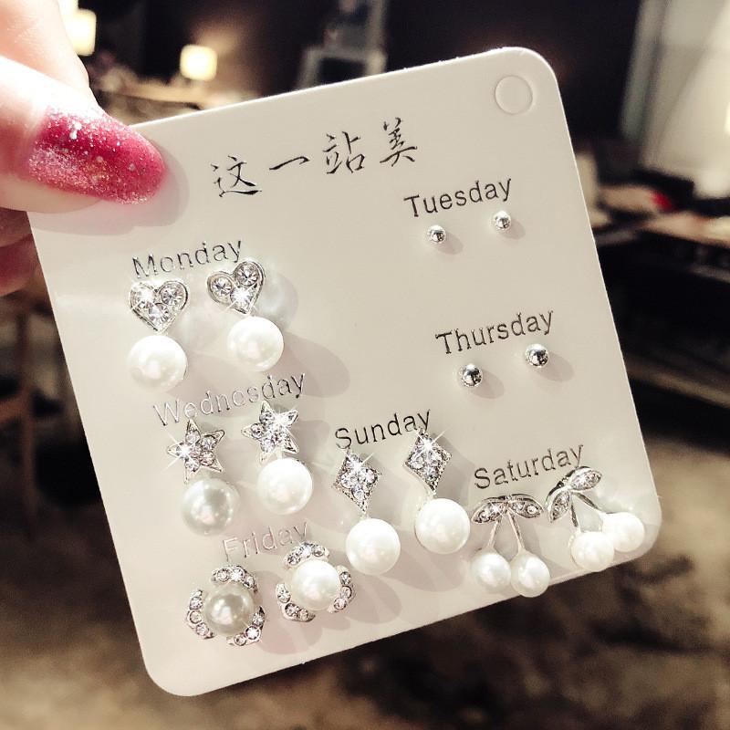 Hot 7 đôi bông tai ngọc trai siêu yêu cho bạn nữ