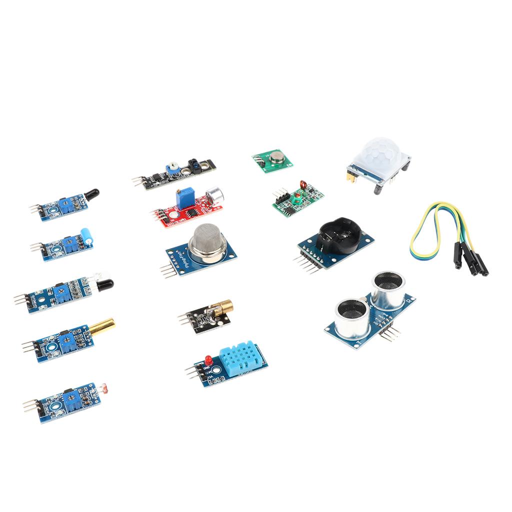 16 in 1 Sensor Kit Project Super Starter Kits for and Raspberry Pi 3
