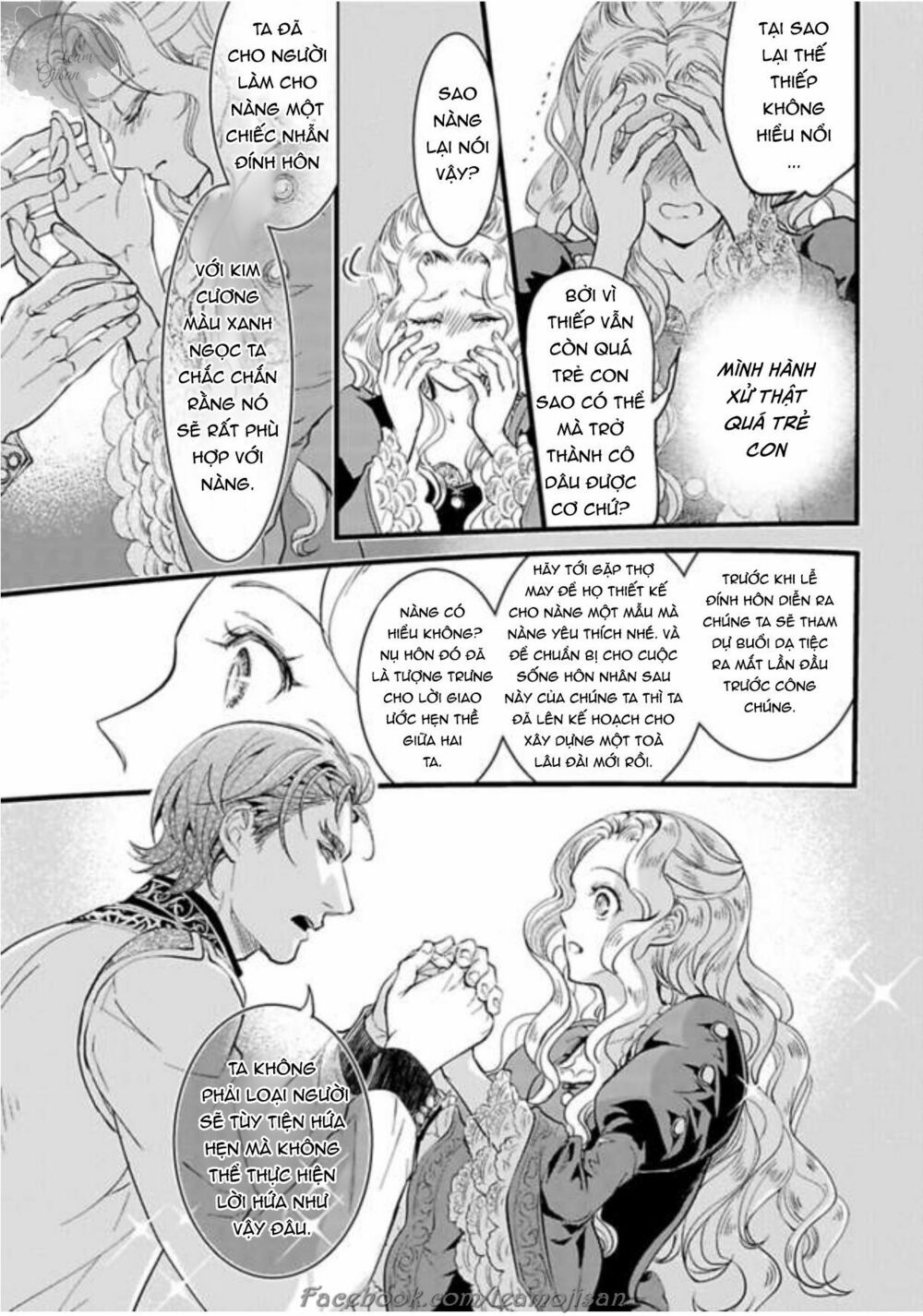 mối tình lệch tuổi của chàng kỵ sĩ và nàng tiểu thư quý tộc chapter 4 17