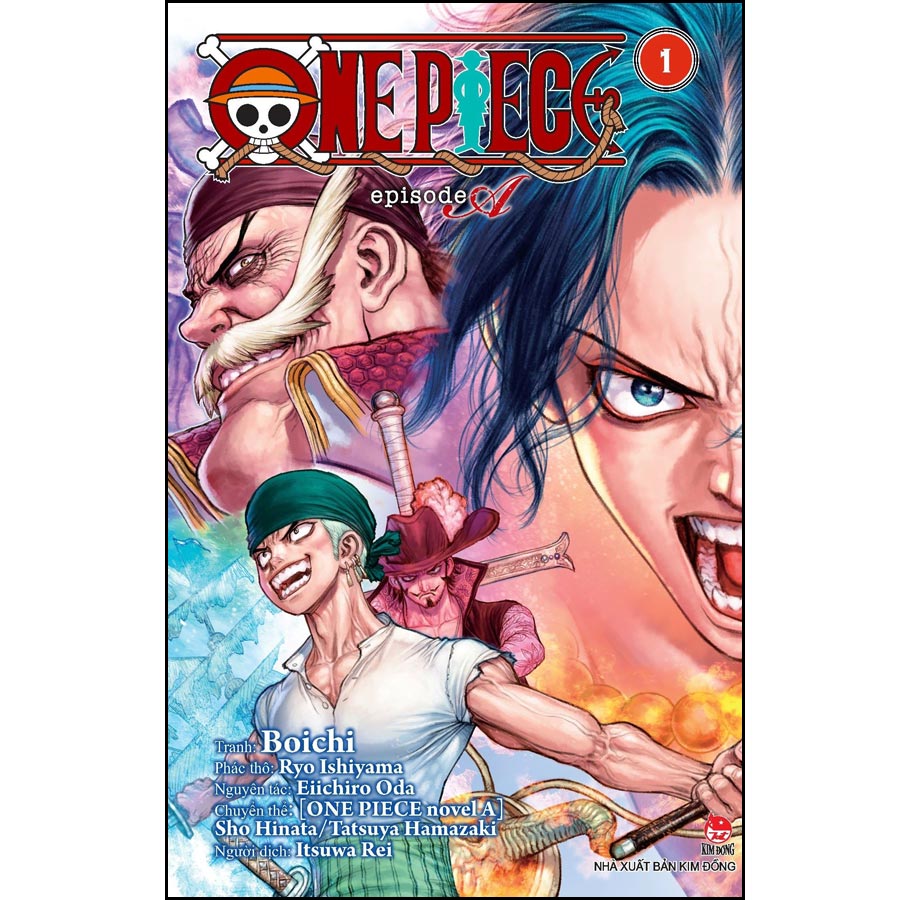 Combo One Piece Episode A (Tập 1 + Tập 2) [Tặng Kèm PVC Card]