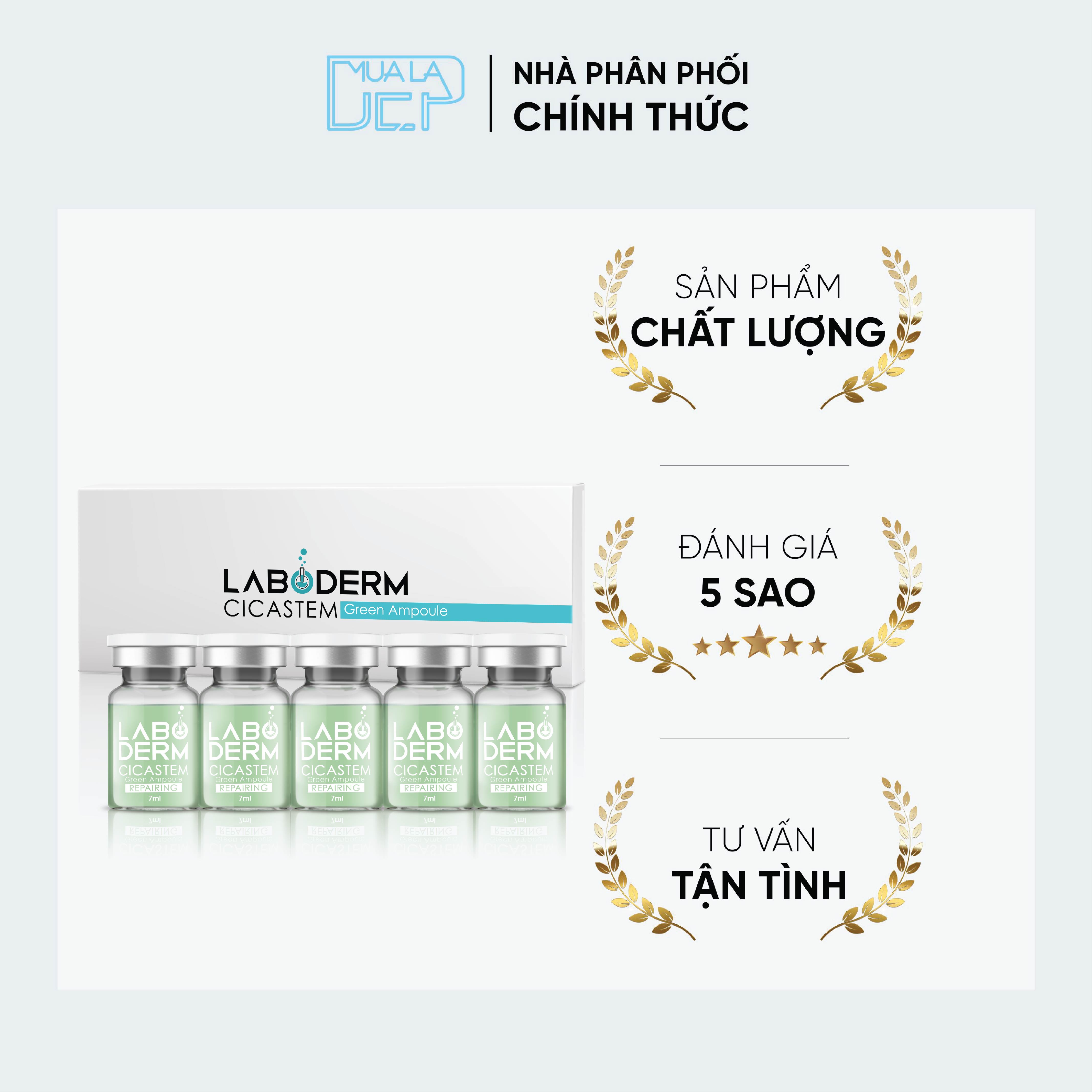 Tế Bào Gốc LABODERM Cicastemm Phục Hồi Da Tổn Thương (7mlx5)