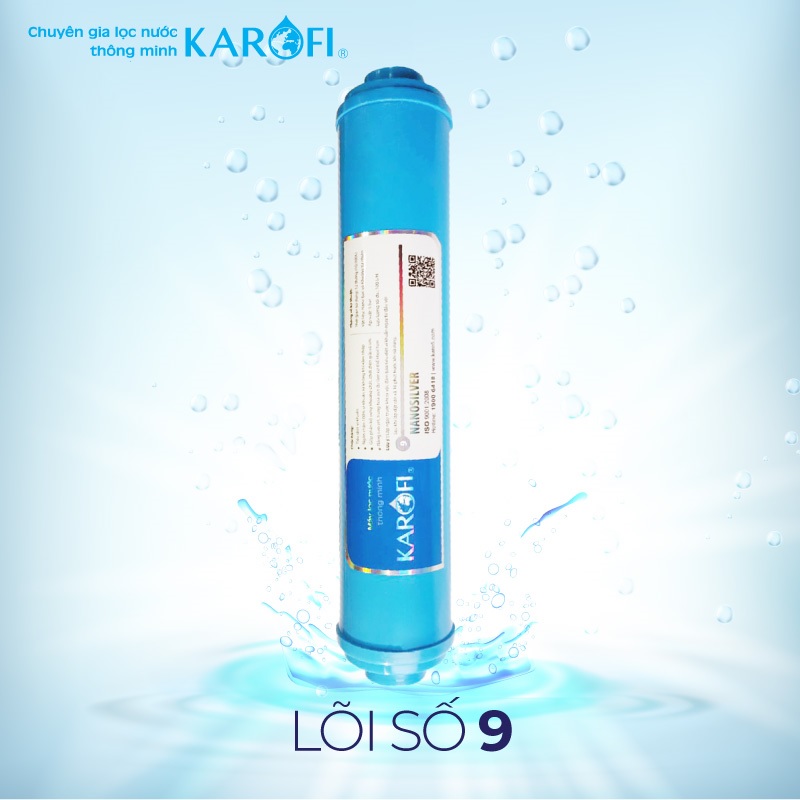 Lõi Lọc RO KAROFI Số 9 - Nano Sliver