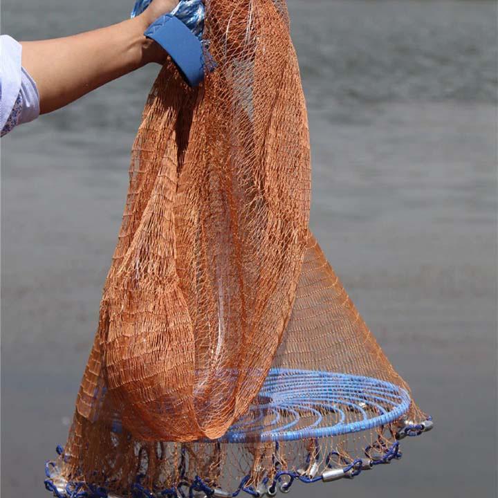 CHÀI CÁ - chài đánh cá Thái Lan sợi dù có đĩa chuyên bắt cá tôm LDC-8 1