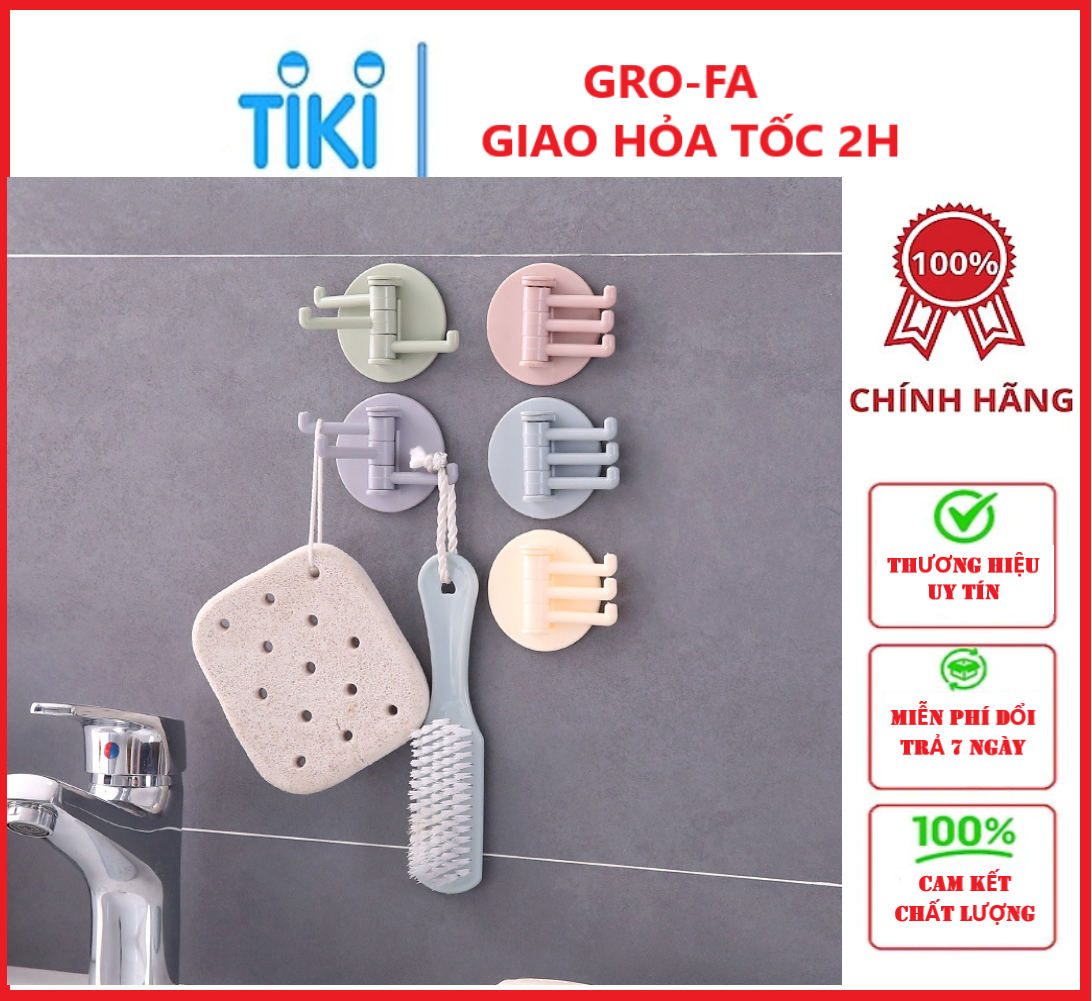 Móc Dán Tường Treo Vật Dụng - Chính Hãng ( Màu ngẫu nhiên)