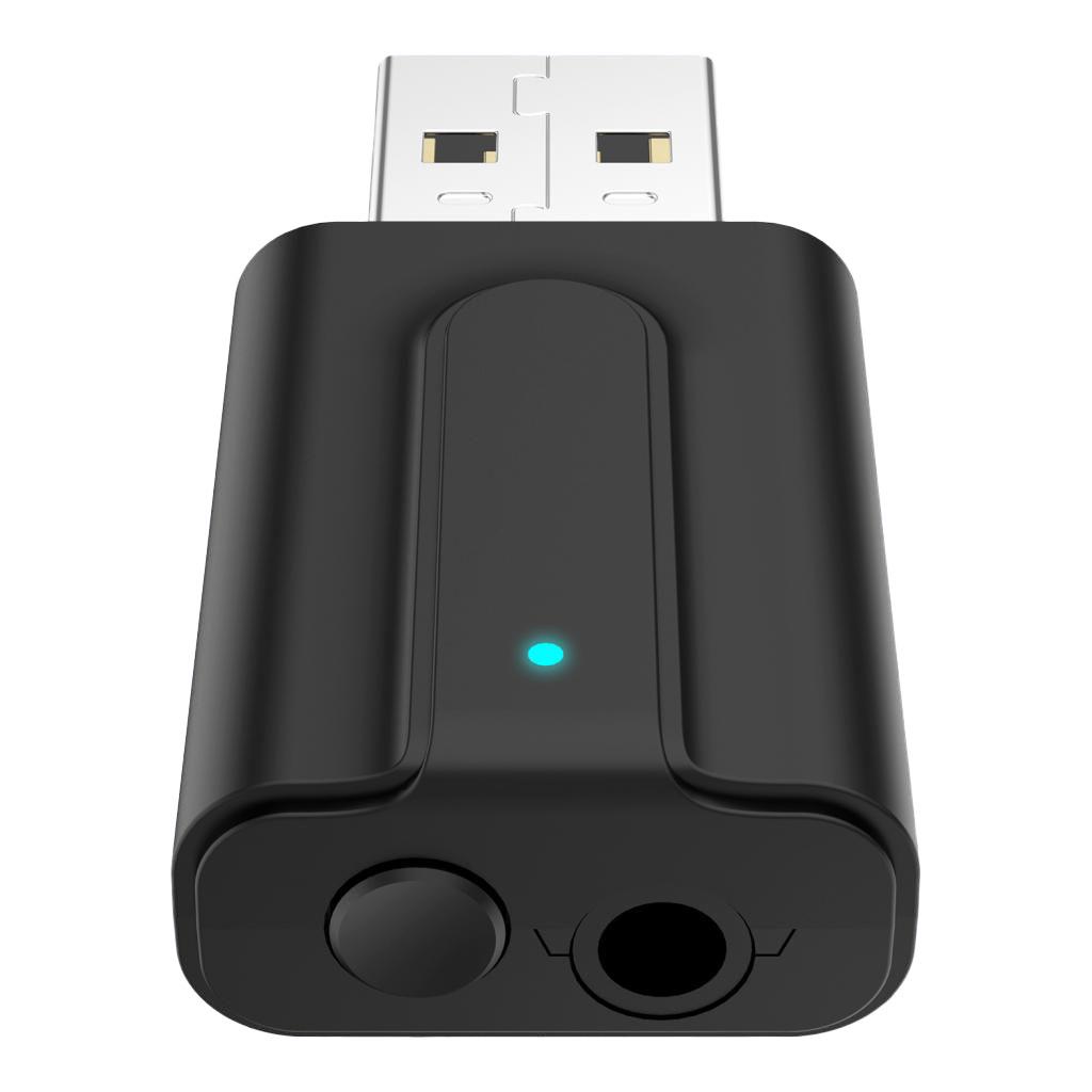 2 Trong 1 USB Bluetooth 5.0 Mini Không Dây Dongle Adapter 3.5 Mm Cho Windows10 8