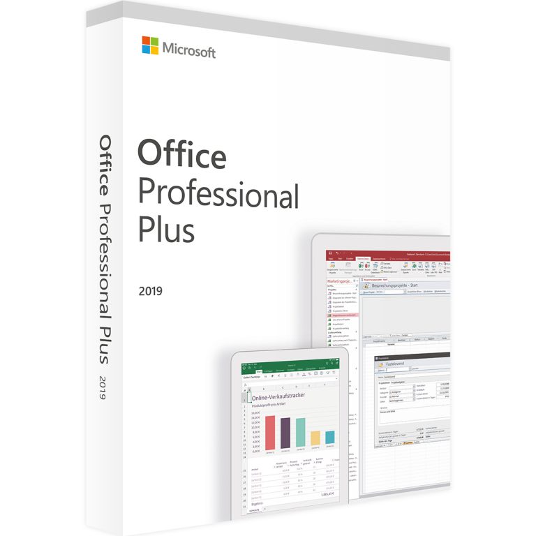 Phần mềm Microsoft Office 2019 Professional Plus 64 bit (Bản quyền vĩnh viễn) - Hàng Chính Hãng