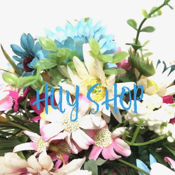 CHẬU GÁO DỪA HOA NHÂN TẠO TRANG TRÍ NHÀ CỬA 9-12