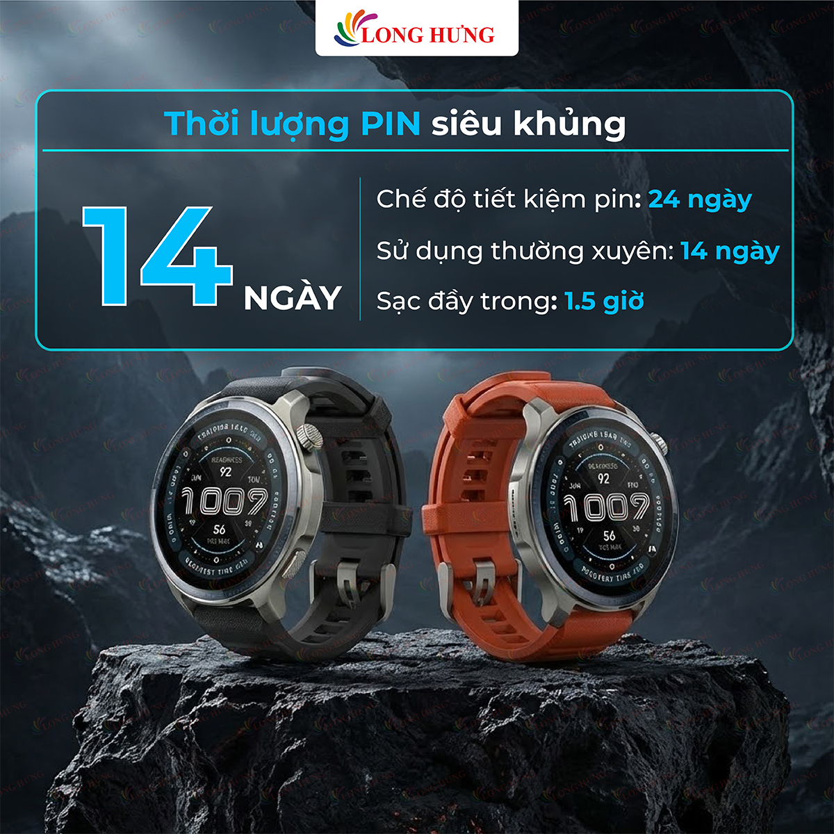 Đồng hồ thông minh Amazfit Balance 2 A2430 - Hàng chính hãng