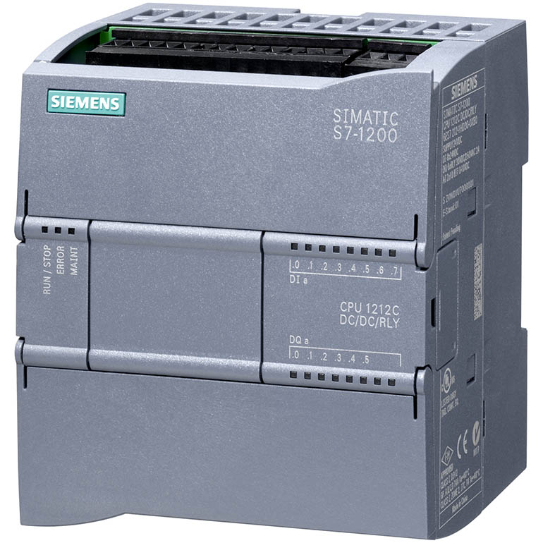 Bộ lập trình PLC CPU 1212C DC/DC/RLY SIMATIC S7-1200 SIEMENS 6ES7212-1HE40-0XB0 | Hàng chính hãng