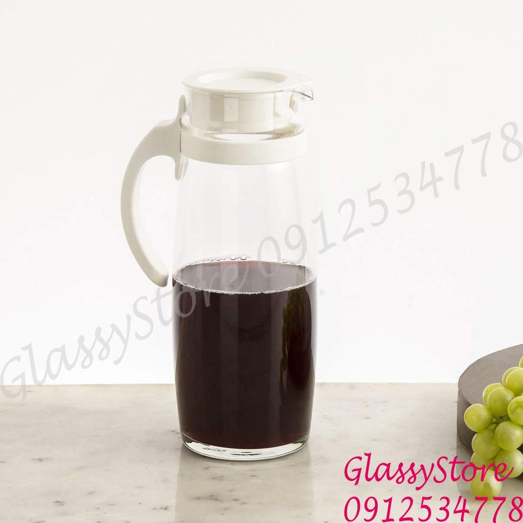 Bình nước thủy tinh quai nhựa Ocean Patio – V18344 – 1.3L / Divano – V20558 - 1.6L