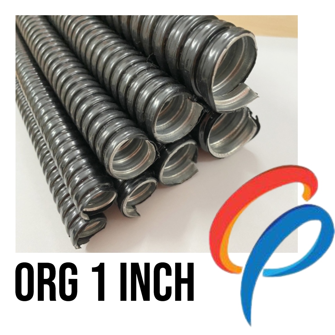 Ống ruột gà lõi thép bọc nhựa PVC phi 1 inch