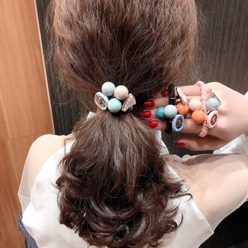 Dây cột tóc co giãn Hàn Quốc cho nữ