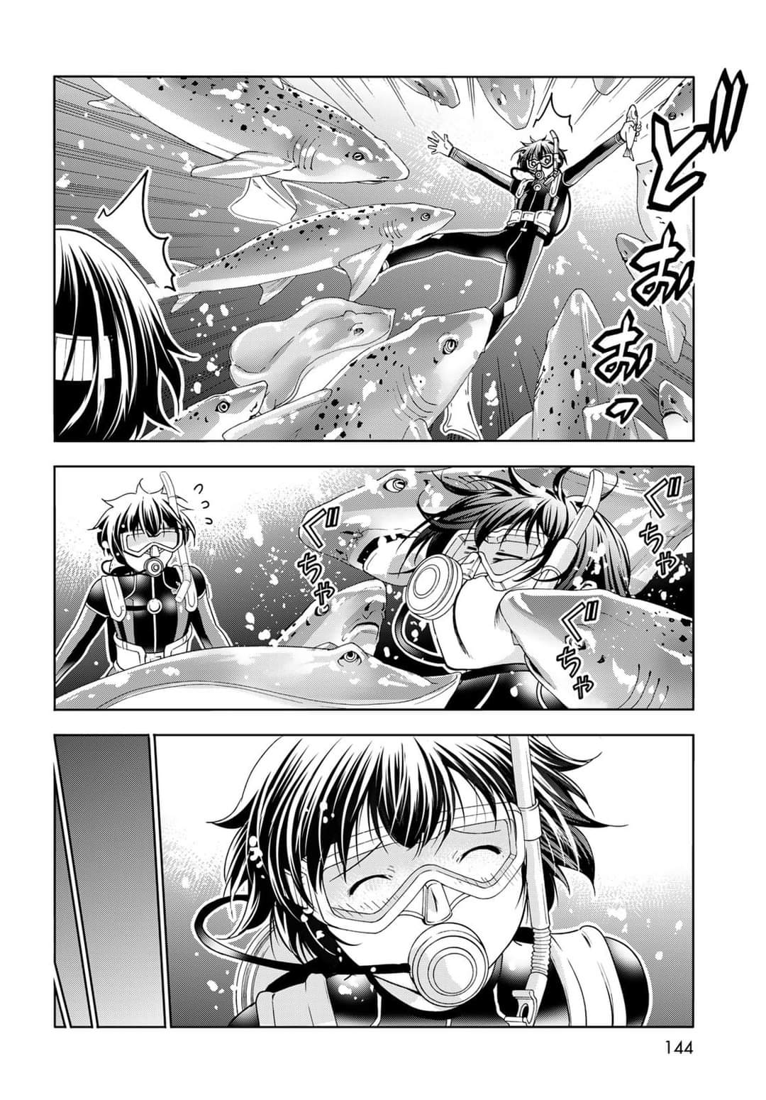 cô gái thích lặn - grand blue chapter 81 51