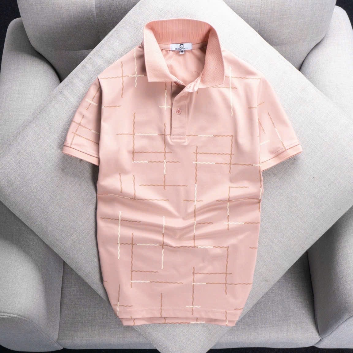 Áo thun polo nam, áo thun cá sấu nam hoạ tiết caro có cổ bẻ trẻ trung niên big size 3xl CB18