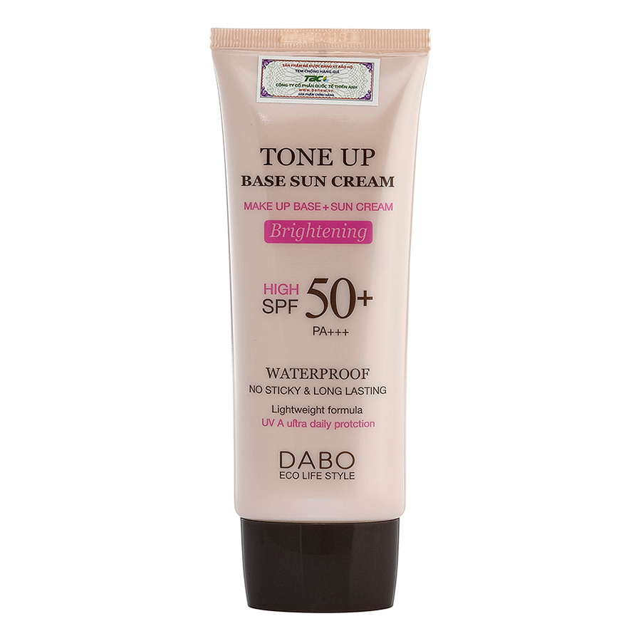 Kem Chống Nắng Lót Nền Trang Điểm Dabo Tone-Up 8809351955661 SPF 50 PA+++ (70ml)