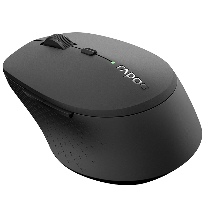 Chuột Sạc Qi Không Dây Đa Kết Nối Rapoo M300W Wireless Charging Qi Mouse - Hàng chính hãng