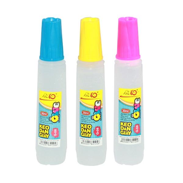 Lốc 12 lọ keo dán giấy Thiên Long G-08 30ml