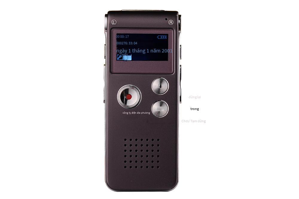 Bút ghi âm 609 kiểu mới nhất giảm tiếng ồn thông minh độ nét cao độ nét cao tiếng ồn thấp vm85 độ nét cao kép ghi âm với bản phát hành bên ngoài