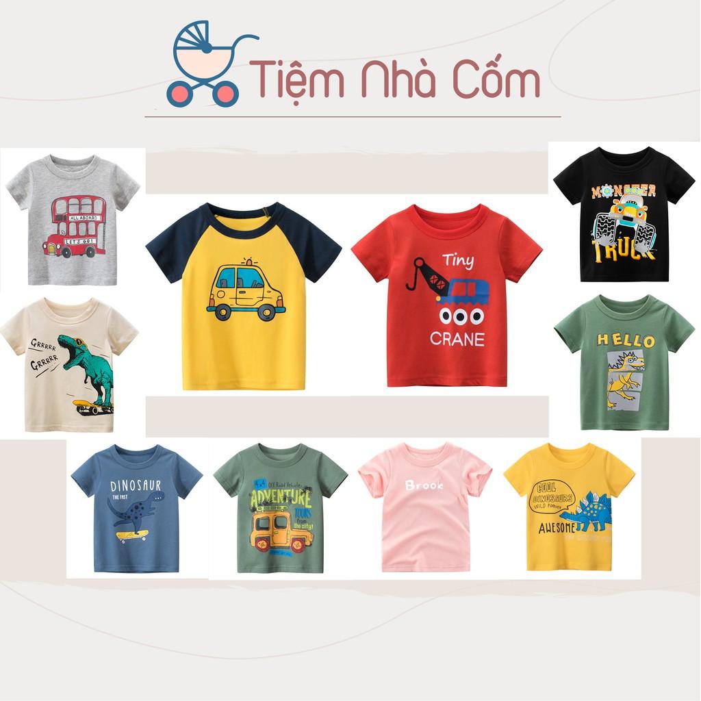 Áo thun cổ tròn cotton cho bé trai, bé gái 27KIDS siêu đẹp (P2