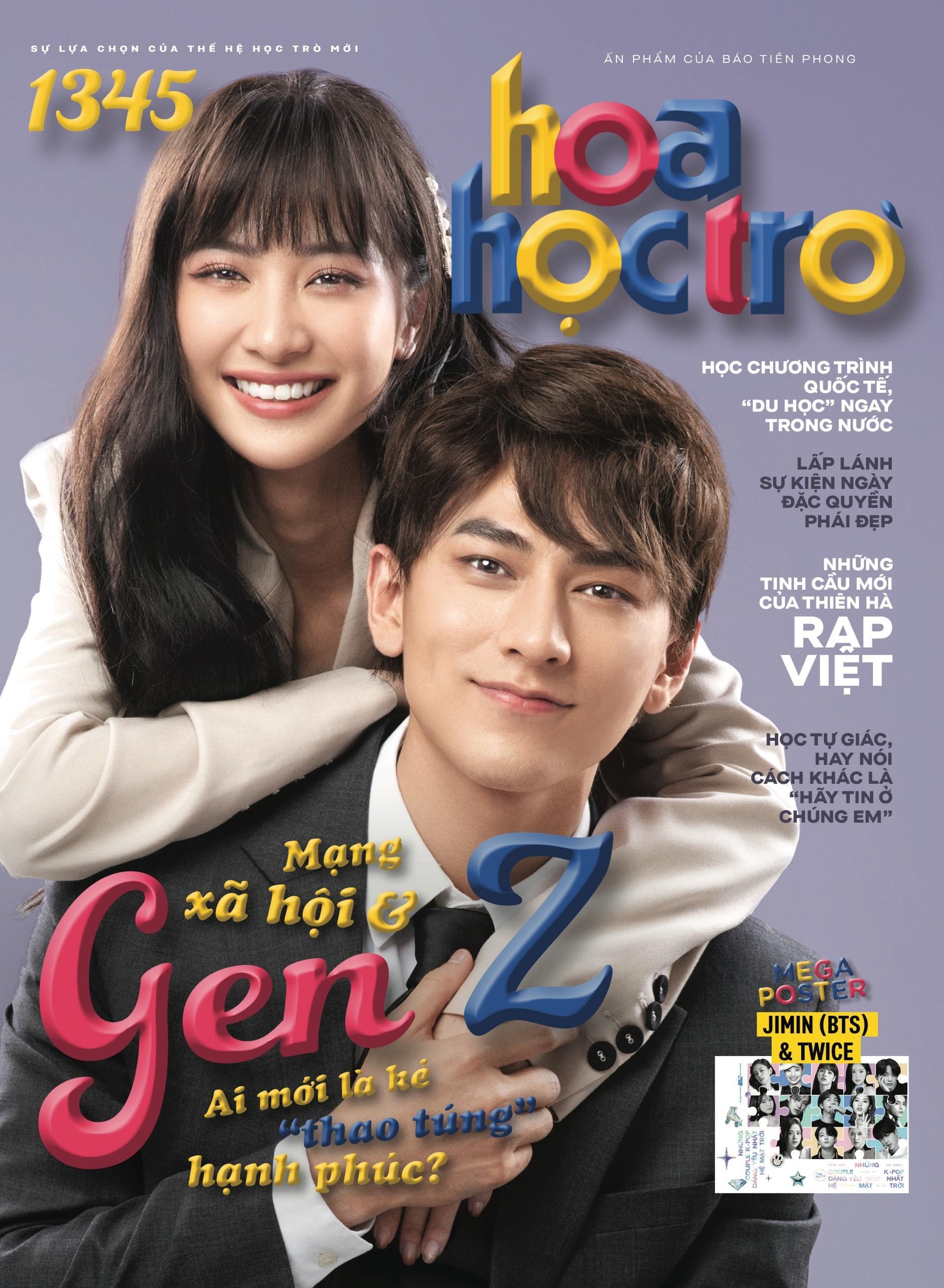 Hoa Học Trò Số 1345 - Tặng Kèm Fanbook Những Couple K-Pop + 2 Mega Poster Jimin (BTS) &amp; TWICE
