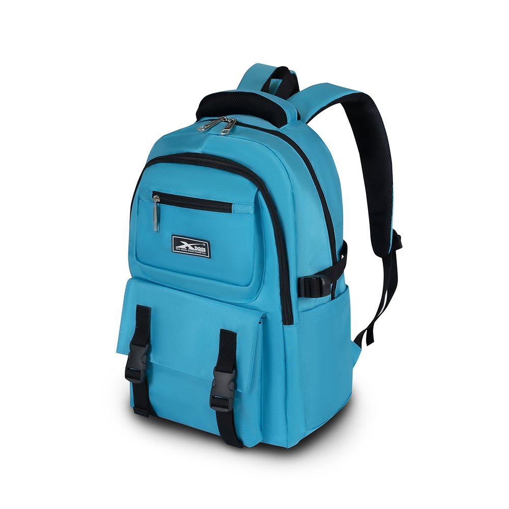 Balo trung học chống nước tiện lợi Xbags Sea Blue Xb 3201