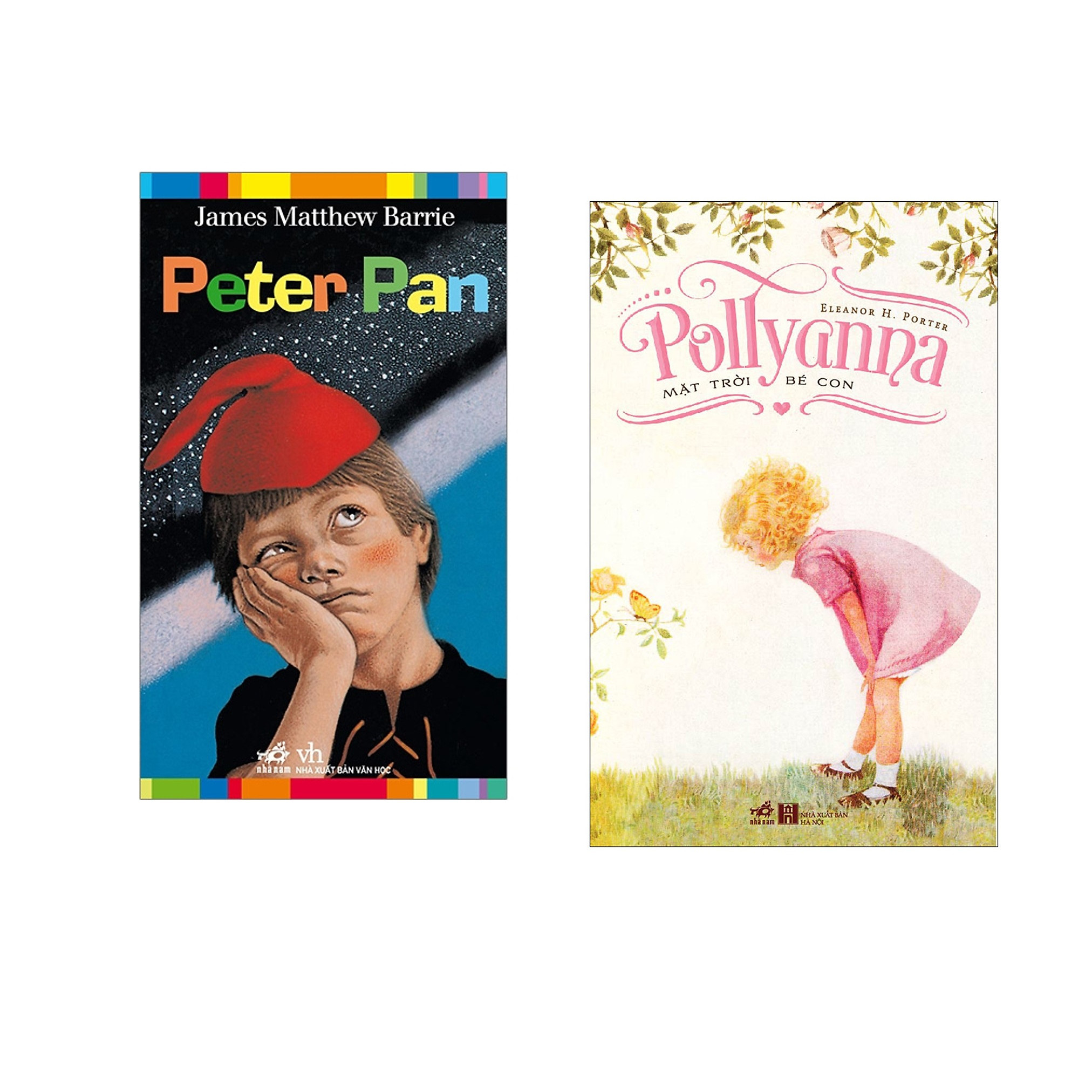 Combo 2 cuốn sách: Peter Pan   + Pollyanna Mặt trời bé con