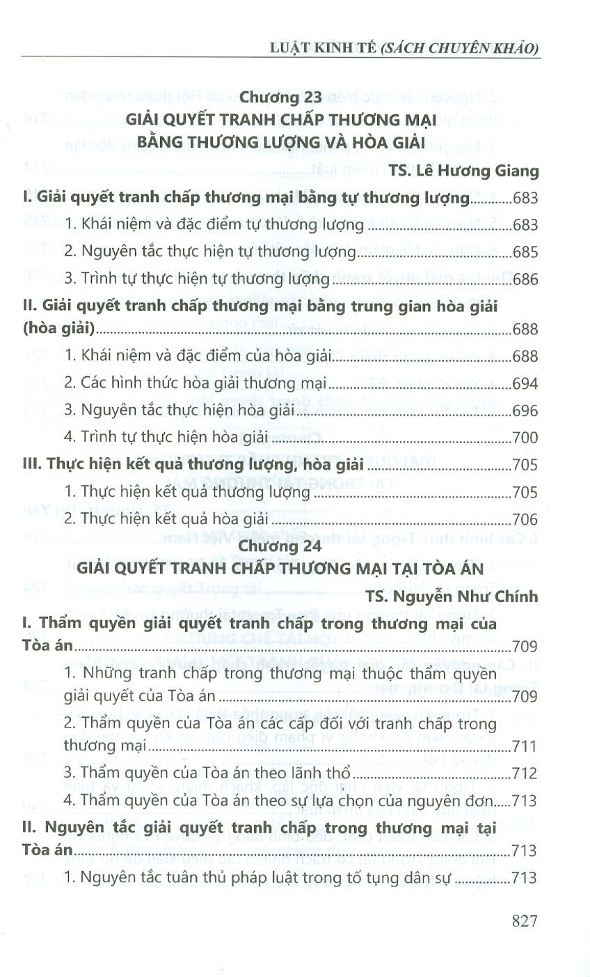 Luật Kinh Tế (Tái bản lần thứ nhất, có sửa đổi, bổ sung) - Sách chuyên khảo