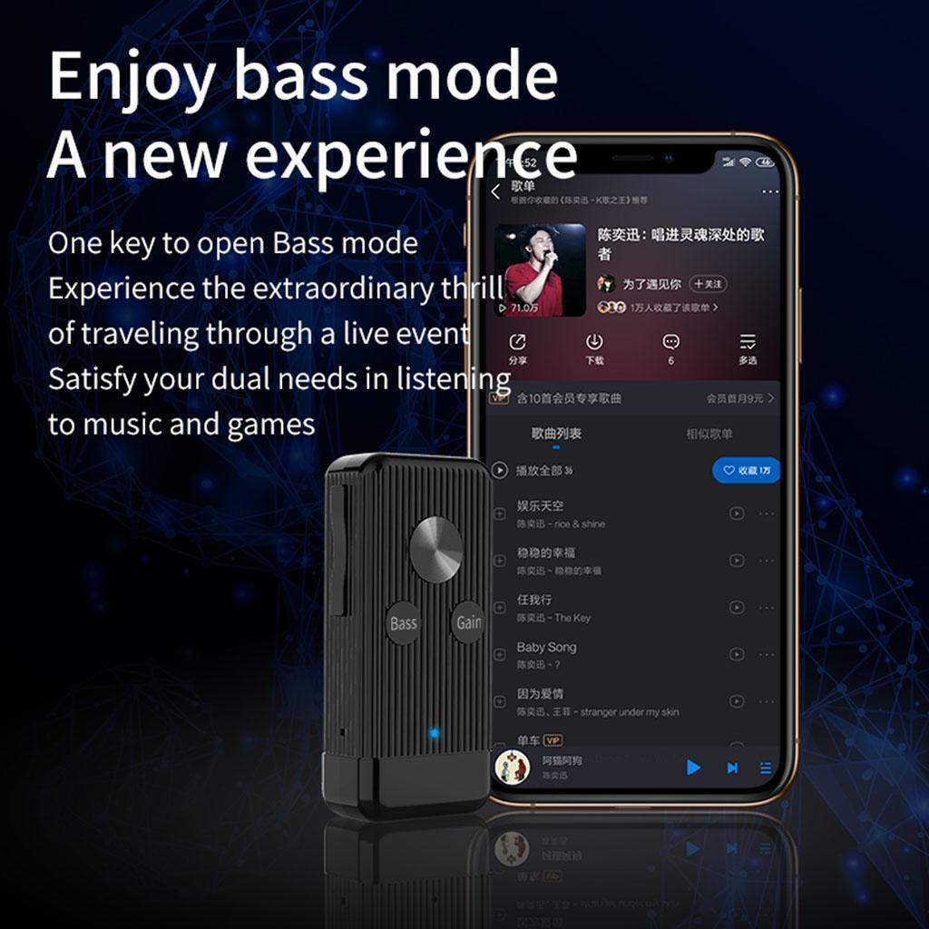 Hands-Free Mini Portable Bluetooth 5.0 Receiver Stereo Adapter